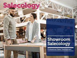 Showroom salecology cover